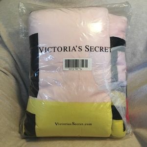 VS PINK Rainbow Sherpa Blanket